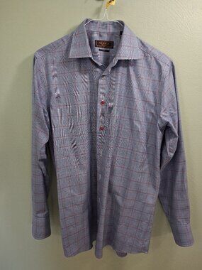 Serica Classics Non-Iron 2 Ply Men's Multi-Color Dress Shirt 40/15 & 1/2